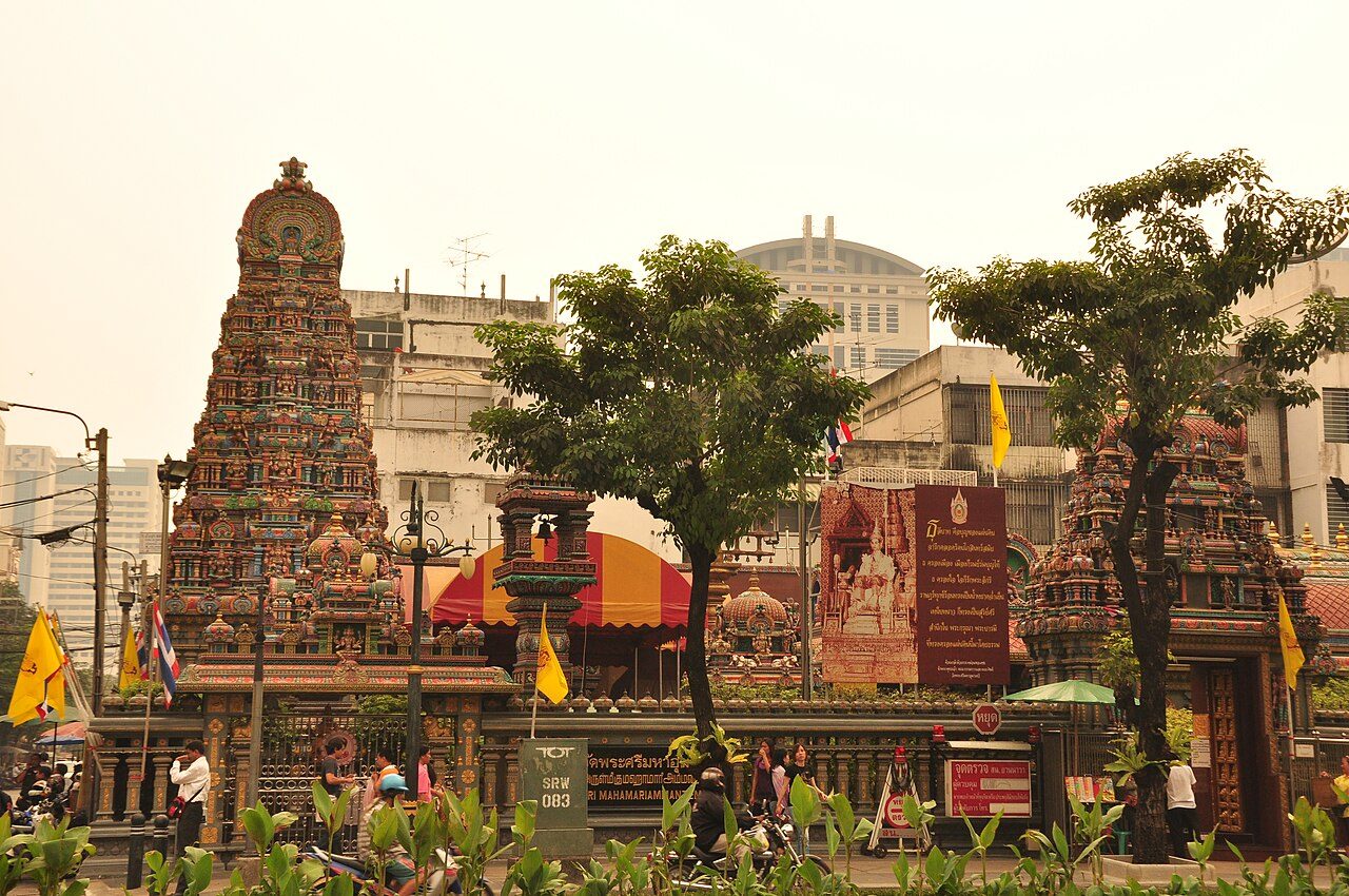 Sri Maha Mariamman Temple on Silom Road