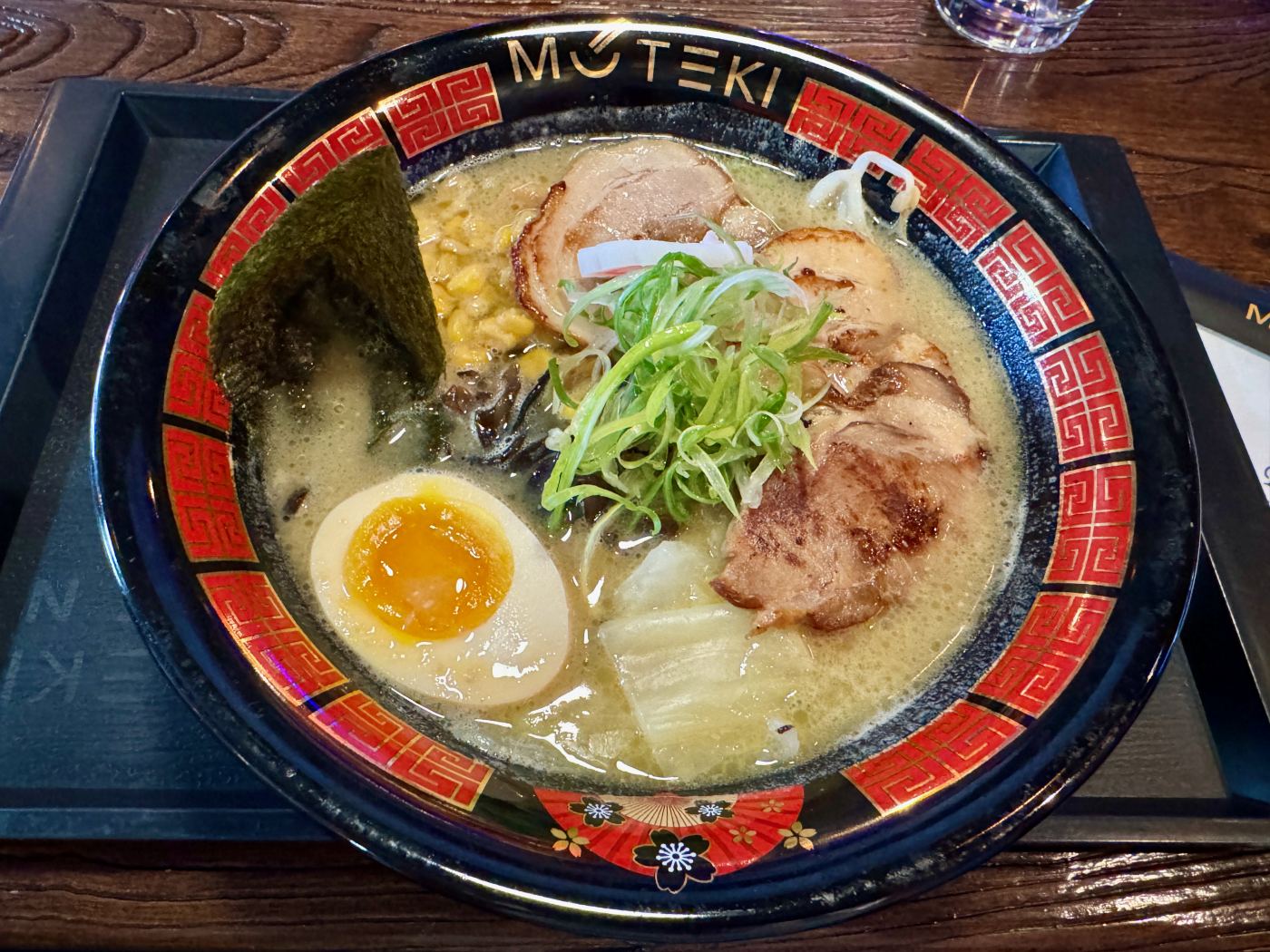 A bowl of Tokyo ramen