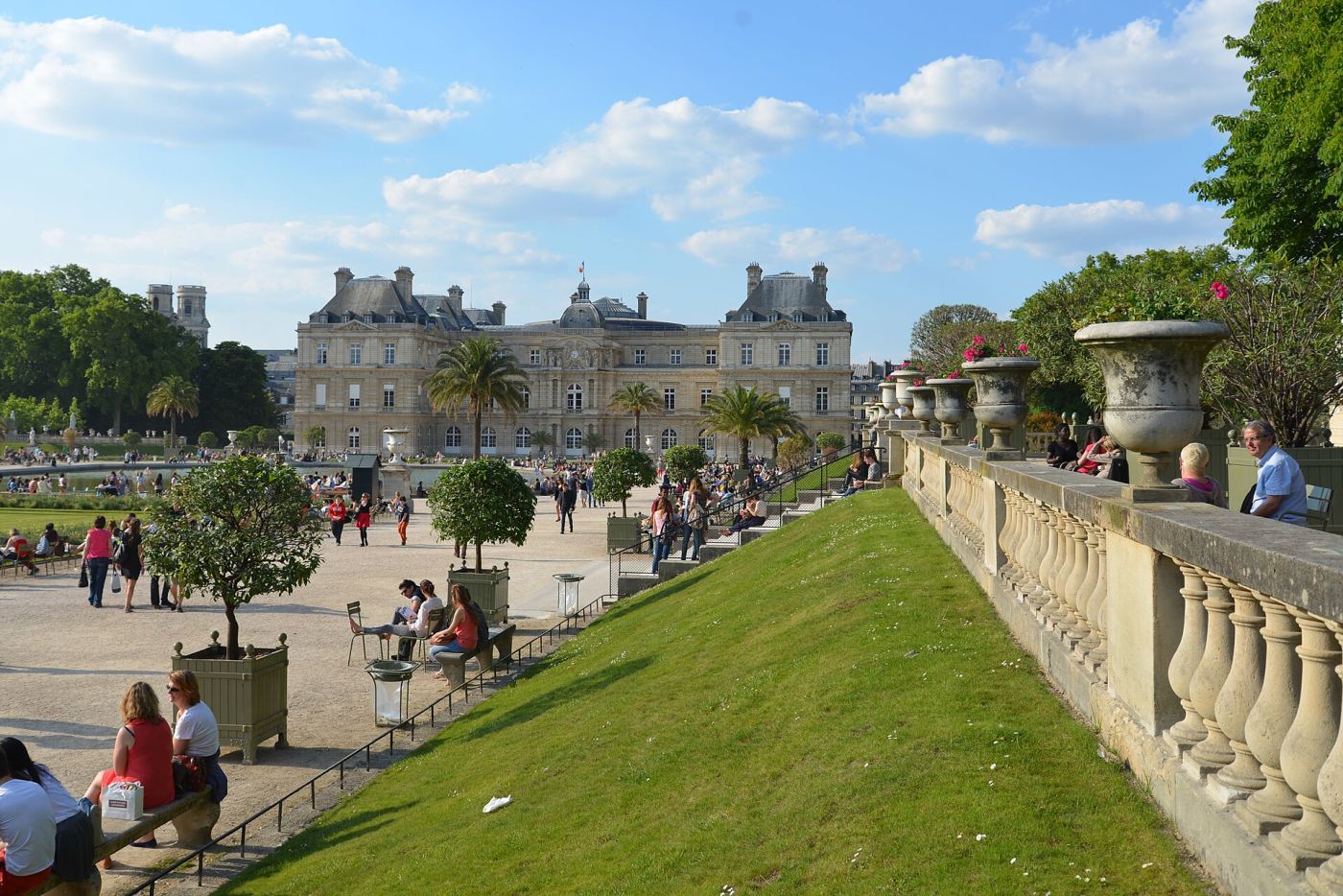 A public park in Paris