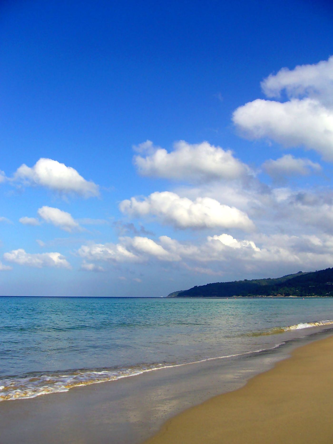 Karon Beach in Phuket at sunset