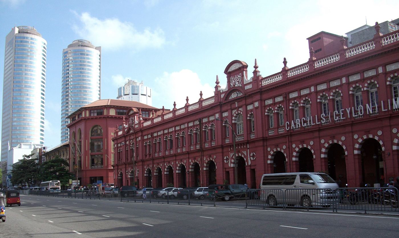 A view over central Colombo