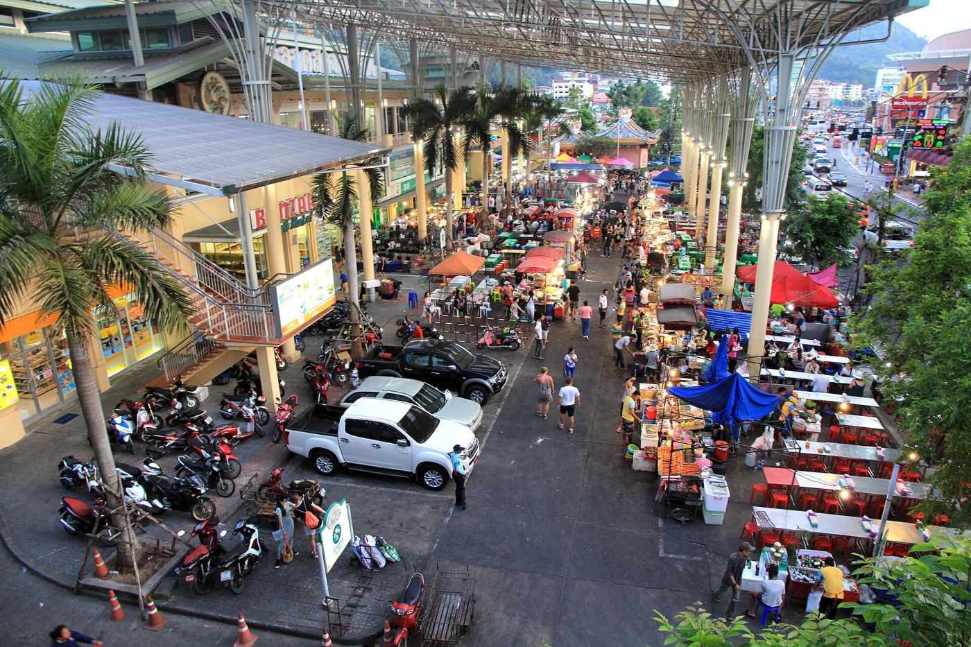 A night market in Patong, Phuket