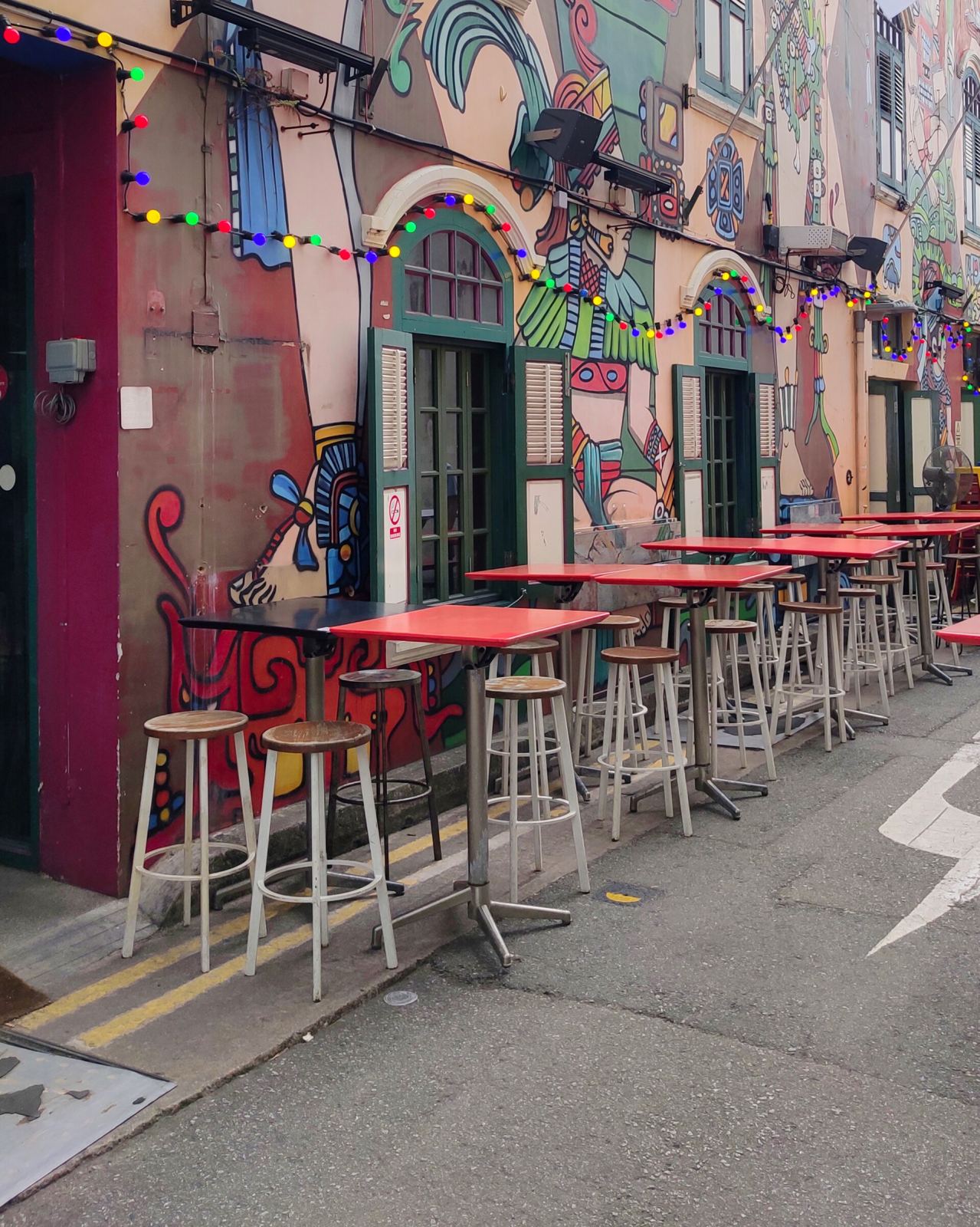 Haji Lane: Singapore's Indie Shopping and Street Art Alley