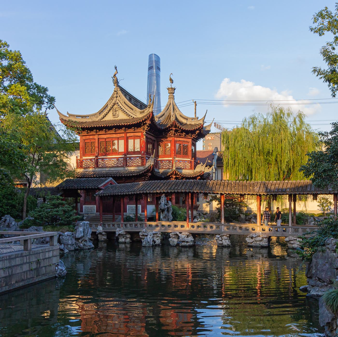 A quiet lane near Yu Garden, Shanghai