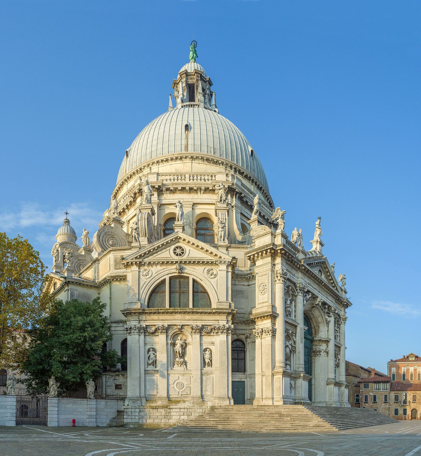 Santa Maria della Salute basilica in Dorsoduro, Venice
