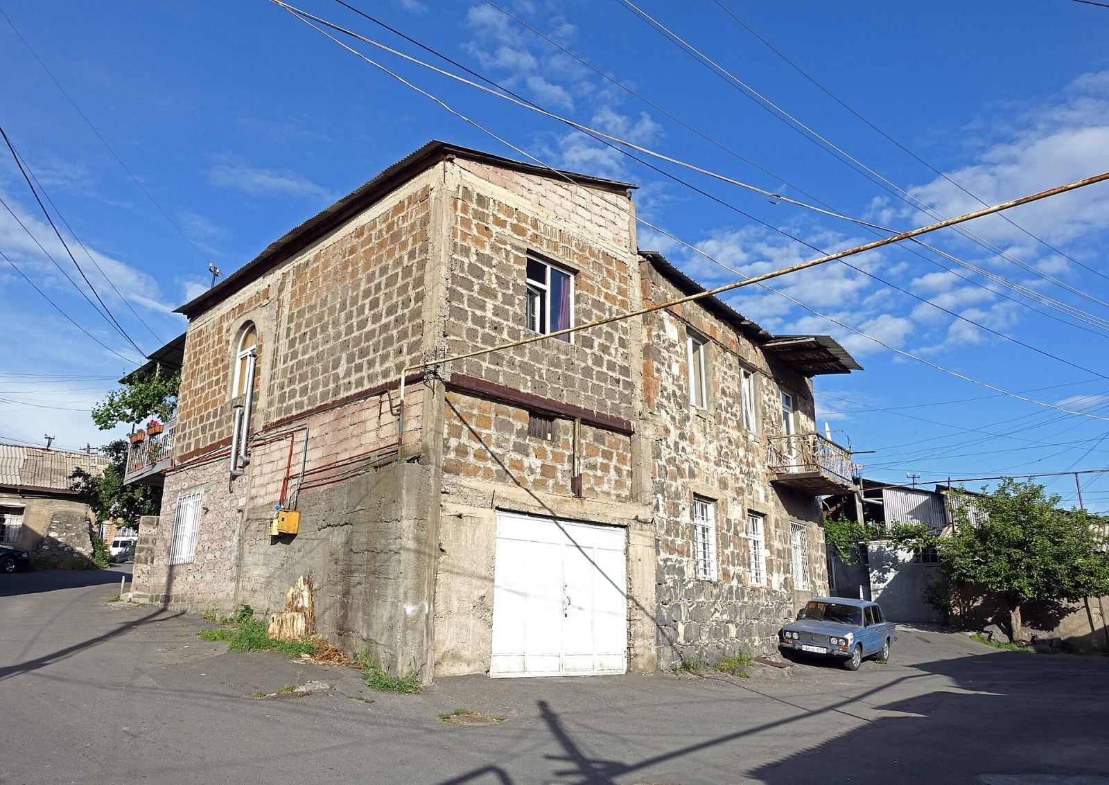 Street in Kond district, Yerevan