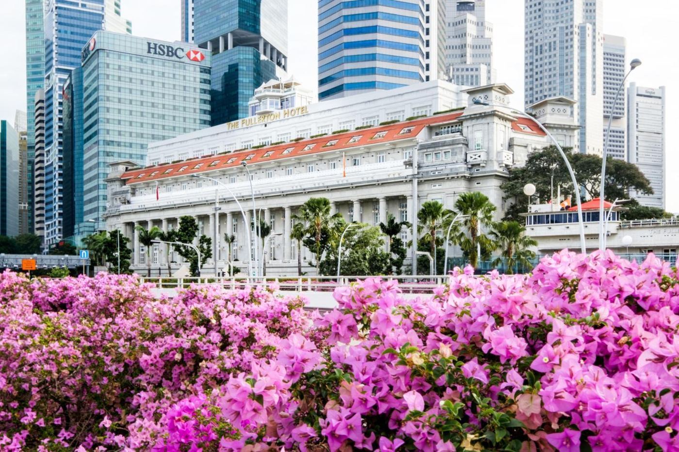 The Fullerton Hotel Singapore exterior